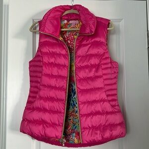 Lilly Pulitzer puffer vest size Medium